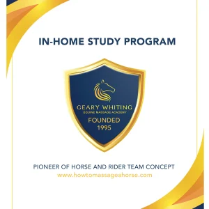 Geary Whiting's Equine Massage Academy - In-Home Study Program