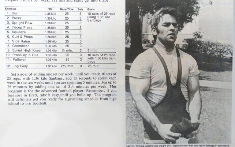 Geary Whiting wrestling