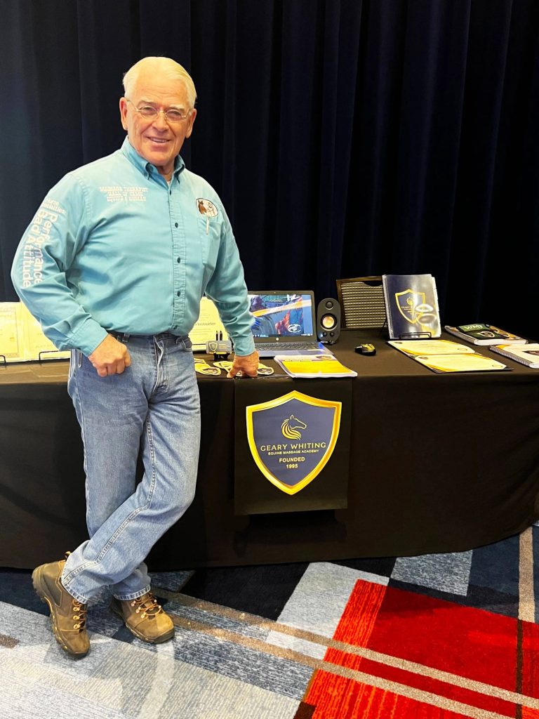 Geary Whiting's Equine Massage Academy - Teaching Engagements Geary Whiting's Equine Massage Academy - Teaching Engagements - Paso Robles, CA